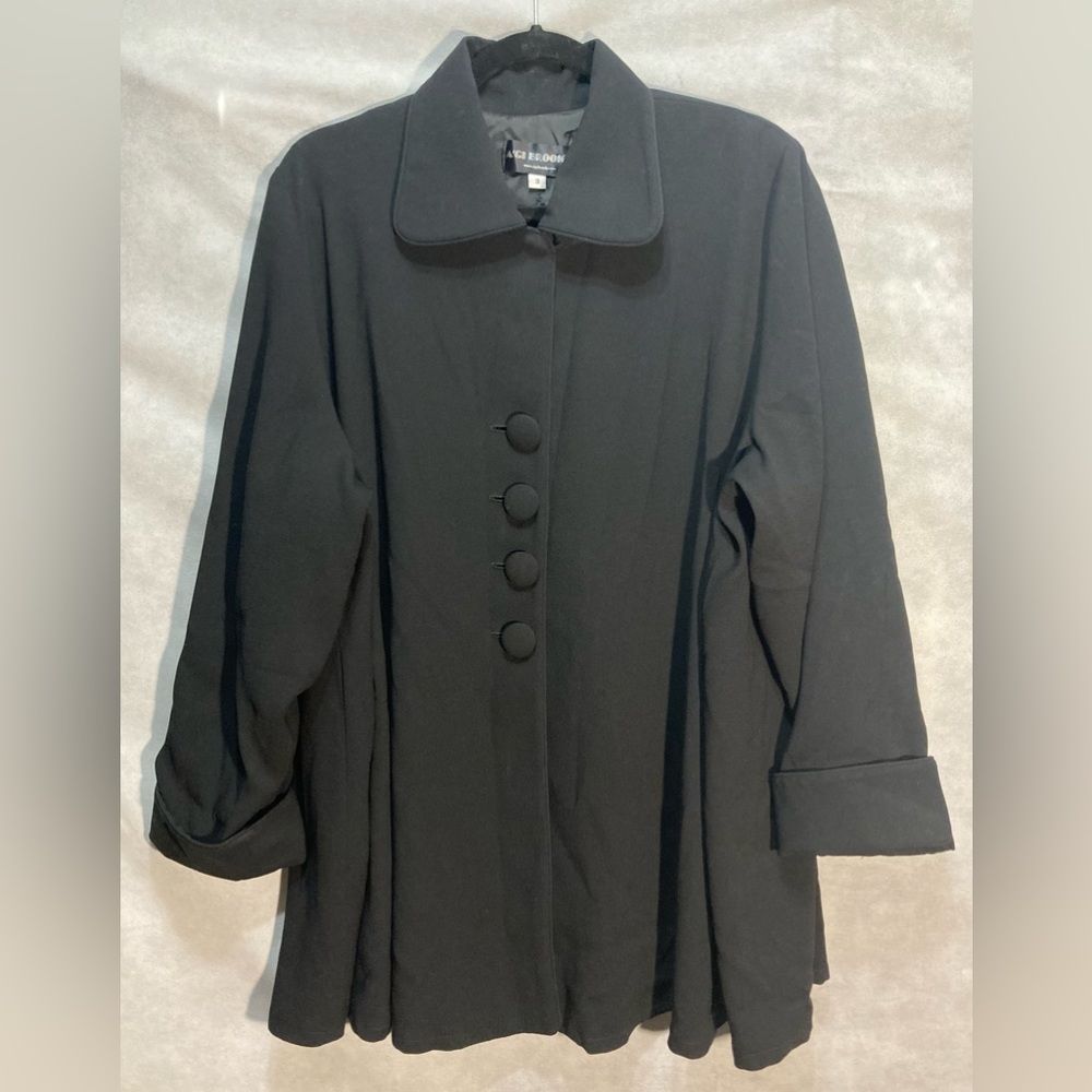 A’GI Brooks Black Button Jacket